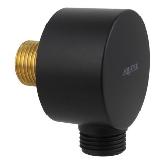 Шланговое подсоединение Aquatek AQ2454MB чёрный матовый